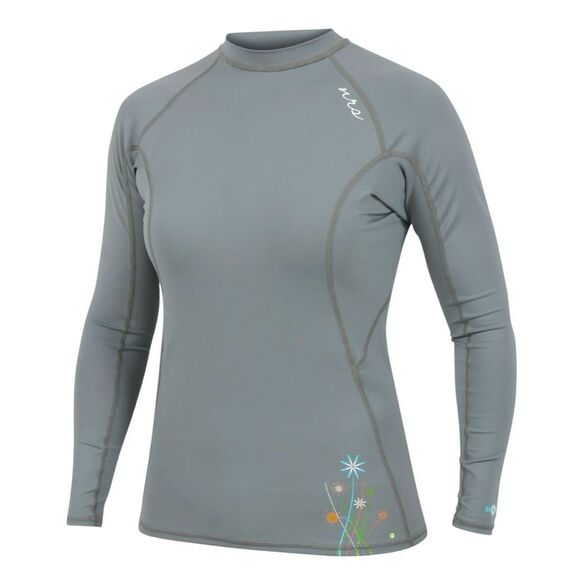 NWOT NRS Women’s HydroSilk Long Sleeve Rash Guard Shirt Large - Picture 1 of 13